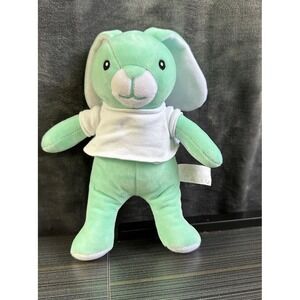 Mint Green Craft Plush Bunny Rabbit For Personalizing His Shirt Easter Bunny